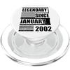 Lustige Geburtstagssprüche zum 25. B-Day 25° compleanno leggendario dal gennaio 2002 proversa di compleanno PopSockets PopGrip per MagSafe