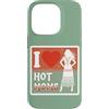 Modernes Damen t-shirt Herren Geburtstag Custodia per iPhone 14 Pro I Love Hot Moms Boho T-Shirt Uomo Donna Frase Divertente