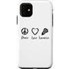 Costumi da lacrosse divertenti Custodia per iPhone 11 Giocatore di lacrosse Vita Partecipante Lacrosse Campo