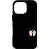 Kawaii Boba Tea Japan Otaku Bubble Milk Custodia per iPhone 16 Pro Kawaii Boba Tea Coppia giapponese Bubble Milk Tea Otaku
