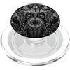 Musicista camicia strumenti musicali acc Drummer Batterie Black-Lace Lingerie-gothic batterista PopSockets PopGrip per MagSafe