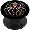 Steampunk Vintage Retro Future Designs Steampunk Octopus Vintage Meccanico Meccanico Orologio Retro PopSockets PopGrip Adesivo