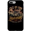Yessir TM Custom Manx Custodia per iPhone 7 Plus/8 Plus Isola di Man Road Racing Legends Manx Motociclista