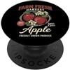 DressedForDuty Farm Fresh Organic Apple Farmers Orchard Market Homegrown PopSockets PopGrip Adesivo