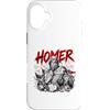 Ancient Greece Homer Odyssey Iliad Mytho Custodia per iPhone 16 Plus Omero Antico Poeta Greco Odissea Iliade Saga