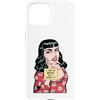 Grandio Design Funny Pop Art Gifts Custodia per iPhone 15 I May Be Wrong But I Doubt It Sarcastico Vintage Pop Art Girl