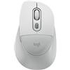 Logitech Signature Comfort Plus M850 L, mouse wireless, mouse Bluetooth con cuscinetto per il palmo, clic silenziosi, 24 mesi di batteria, pulsanti personalizzabili, Windows, Mac e iPad - Bianco