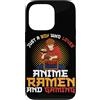 Ramen And Gaming Anime Gifts For Boys Ki Custodia per iPhone 13 Pro Solo un ragazzo che ama anime ramen e gioco giapponese gamer