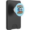 Shark Gifts For Surfers Salato E Stoked Estate Surfing Citazione Carino Shark Surfer PopSockets PopWallet per MagSafe