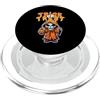 Kattos - Halloween Trick or Treat Halloween Scheletro inquietante Design Dolcetto o Scherzetto PopSockets PopGrip per MagSafe