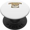 Pane Bakehouse Commerciante di pasta mad Sourdough Dad Funny Sourdough Bread Baking Pun Baker PopSockets PopGrip Adesivo