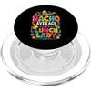 Nacho Average Lunch Lady Nacho Mezza Pranzo Lady Cinco De Mayo Fiesta PopSockets PopGrip per MagSafe