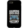 Dog Father Gamer Pup Lover Custodia per iPhone SE (2020) / 7/8 Gioco Cane Papà Vittoria Schermo E Scodinzolante Code