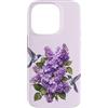 Hummingbird Apparel For Kids and Adults Custodia per iPhone 14 Pro Giardino botanico fiori viola viola lilla colibrì