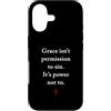 Gospel of Salvation Christian Faith Evan Custodia per iPhone 17 Grace Isn't Permission to Sin It's Grace Not To - Evangelism
