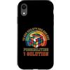 Puzzle Game Cube One Solution Speed Cubi Custodia per iPhone XR Puzzle Game Cube One Solution Speed Cubing Retro Matematica