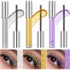 LOPHE Mascara Glitter Voluminoso, 3 Colori Impermeabile, Ingrandisci Gli Occhi, Per Feste e Trucco Occhi