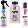 Generico Kit Piega Perfetta 3 Pezzi - Termoprotettore Capelli Spray 200ml + Crema Ricci Anticrespo + Mousse Volumizzante 150ml - Protezione Calore Phon e Piastra, Styling Ricci e Volume Duraturo