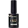 Melissa Professional Melissa Smalto Semipermanente EasyOne - Smalto Semipermanente per Unghie Raffinate (Grigio Brillante, 8 ml)