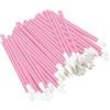 VEGCOO 300 pennelli per rossetto, usa e getta, pennelli per trucco perfetto per labbra (rosa)