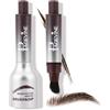 LOPHE Matita Sopracciglia Microblading, Matita Sopracciglia Impermeabile con Applicatore Grande, Penna per Sopracciglia Lunga Durata e Asciugatura Rapida, Crea un Aspetto Naturale #04CHOCOLATE