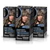 SYOSS Permanent Cool Color 6-46 Biondo Scuro Cenere, tintura per capelli opacizzante e maschera intensiva con cheratina per una copertura professionale dei capelli grigi, colore resistente, confezione