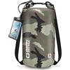 OSAH DRYPAK Dry Bag Borsa Impermeabile Mare 5L/10L/20L/30L/40L Sacca Impermeabile con Spallacci e Custodia Impermeabile per Telefono per Sport Acquatici, Kayak, Pesca, Campeggio