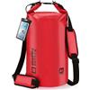 OSAH DRYPAK Dry Bag Borsa Impermeabile Mare 5L/10L/20L/30L/40L Sacca Impermeabile con Spallacci e Custodia Impermeabile per Telefono per Sport Acquatici, Kayak, Pesca, Campeggio