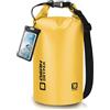 OSAH DRYPAK Dry Bag Borsa Impermeabile Mare 5L/10L/20L/30L/40L Sacca Impermeabile con Spallacci e Custodia Impermeabile per Telefono per Sport Acquatici, Kayak, Pesca, Campeggio