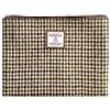 TAILORMAP Portamonete Harris Tweed fatto a mano, borsa per rossetto, vintage britannico portatile, portafoglio per carte di credito e documenti d'identità con cerniera YKK per donne e uomini, Large