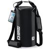 OSAH DRYPAK Dry Bag Borsa Impermeabile Mare 5L/10L/20L/30L/40L Sacca Impermeabile con Spallacci e Custodia Impermeabile per Telefono per Sport Acquatici, Kayak, Pesca, Campeggio