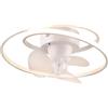 TRIO LIGHTING FOR YOU Plafoniera led Trio Lighting Umea con ventilatore 40W 2700-6500K bianco - R67252131