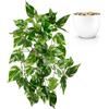 PASCH® Piante artificiali da appendere: edera artificiale, piante artificiali come vere, piante artificiali da appendere, pianta artificiale da appendere in vaso, pianta artificiale da appendere con