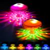 GAOUTO Illuminazione LED per Piscina: 2 Pezzi RGB Impermeabile IP68, Modalità di Luce Dinamiche & Multifunzionali, Per Piscina, Giardino e Festa (RGB)