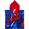 ILS I LOVE SHOPPING Poncho con cappuccio Asciugamano da spiaggia Mare e piscina Accappatoio in microfibra 55X90 cm asciugatura rapida, ultra morbido SPIDER