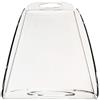 Vassoio Rettangolare in plexiglass, Ultra Trasparente di Design, Misure: 30 x 16cm x h3 cm