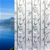 LUMEN HOME FILMS - Pellicola Privacy Vetro Bamboo MISURE GRANDI (BAMBOO, 60 X 200 CM) Finestre Box Doccia decorativa Oscurante Antisguardo Riutilizzabile Elettrostatica