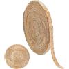 NBEADS Nastro di Paglia di Grano Da 50 m per Realizzare Cappelli, Nastro Intrecciato In Paglia per Cappelli Da Modisteria, Largo 20mm Intrecciato per Cappelli Cestini Borse Vasi Fai Da Te
