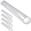 LED ATOMANT Confezione da 5 Plafoniera LED Lineare da Soffitto PLUS 120cm 72W, Colore Bianco Freddo (6500K), 7200 Lumens