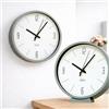 Regalami Orologio da Parete 20 cm grigio - Movimento Silenzioso, Resistente e Moderno - Ideale per Casa, Ufficio e Bomboniera Elegante (cm 20 grigio)