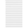 vidaXL Zebra rolgordijn 140x230 cm stofbreedte 135,9cm polyester wit