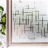 Hoonng Pellicola Vetri Finestre, Oscurante Privacy Pellicola, Stella, 44.5x300CM