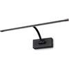 B·LED BARCELONA LED BARCELONA LED Applique da Parete LED 6W per Quadri, Nero Alluminio, 2700K Luce Calda, Lampada da Parete Orientabile 120°, Illuminazione Quadri e Opere d'Arte per Interni IP20