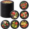 Pullmer Coperchi per barattoli 82 mm, coperchi a vite, coperchi Twist-Off (mix frutta, 20 pezzi)