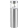 Generico Lampada da Palo LED da Esterno IP65, 7.2W (PL 130), Alluminio con Policarbonato, 140°, Altezza 30 cm, Luce per Giardino, Vialetti e Cortile