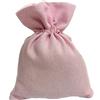 Generico 10 Sacchetti portaconfetti Porta Confetti 10x13 cm in Cotone Vari Colori (Rosa)
