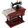 ULTECHNOVO Carillon Macchina da Cucire Vintage Grande, Carillon Sartorius Musicale per Dolcetto, Decorazione Casa Creativa e Regalo Originale e Adulti