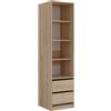 Vicco Armadio multifunzione multifunzione Elmo, Sonoma, 50 x 200 cm