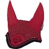 LeMieux Cuffia classica con morbide orecchie in lycra, maglia stretta all'uncinetto, comoda maschera equestre da indossare per cavalli, protezione contro le mosche, peperoncino, taglia S