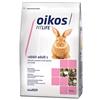 Oikos Fitlife Oikos Rabbit Adult 1 Mantenimento Plus Alimento Completo per Conigli Attivi - Confezione da 600 gr